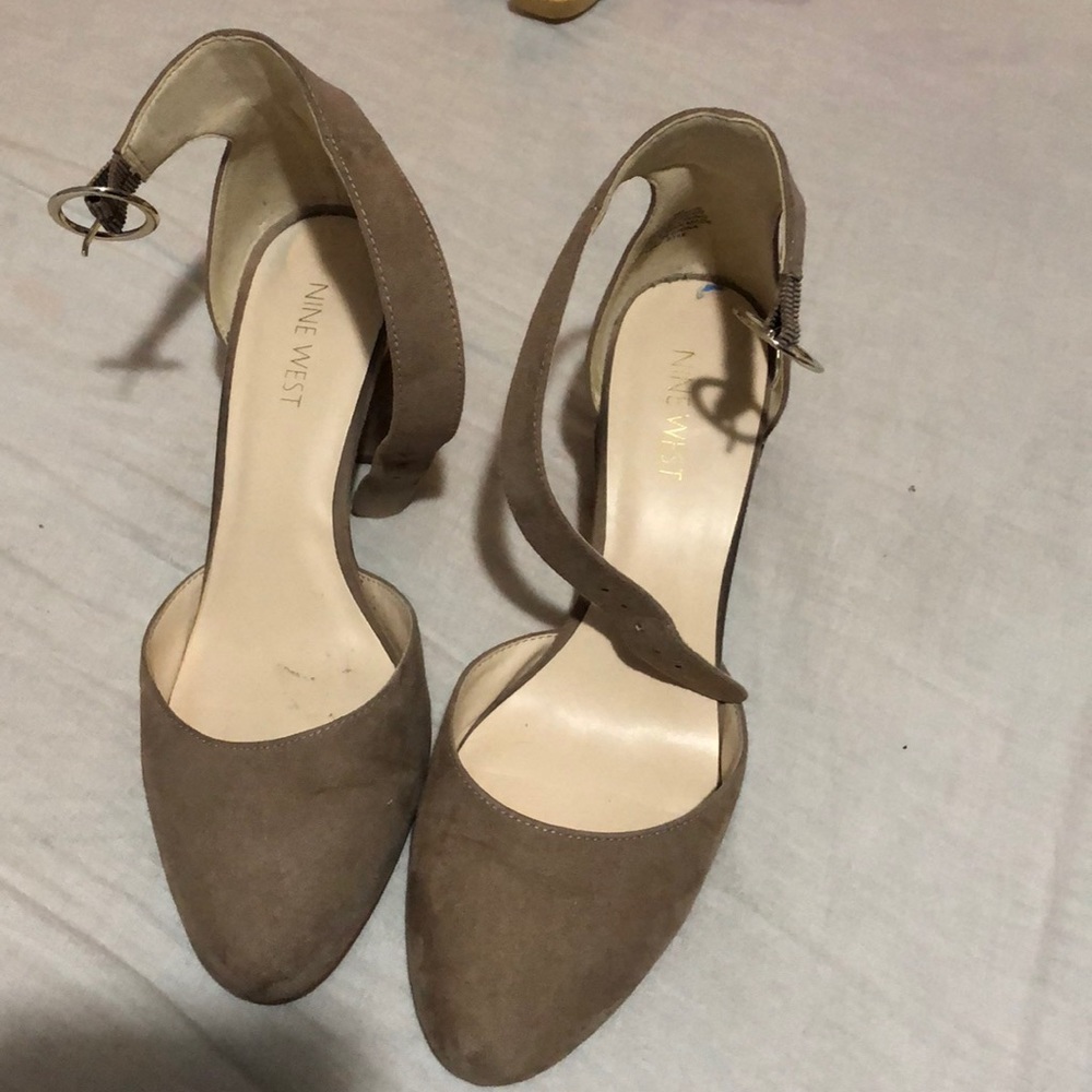 Nine West chunky heel